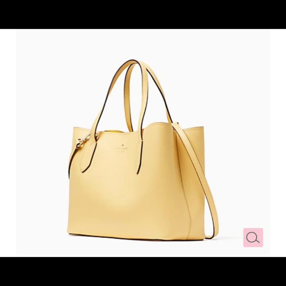 Kate Spade Dusty Yellow Harper Satchel